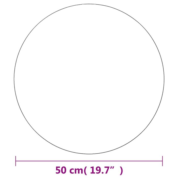 Miroir mural avec lampes LED Rond Verre – Image 12