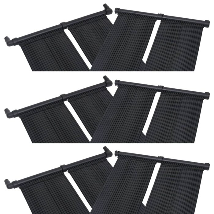 Panneaux solaires de chauffage de piscine 6 pcs 80x310 cm – Image 1