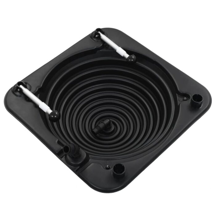 Chauffage solaire de piscine 5 pcs 75x75x36 cm PEHD Aluminium – Image 3