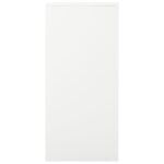 Armoire à portes coulissantes Blanc 90x40x90 cm Acier – Image 4