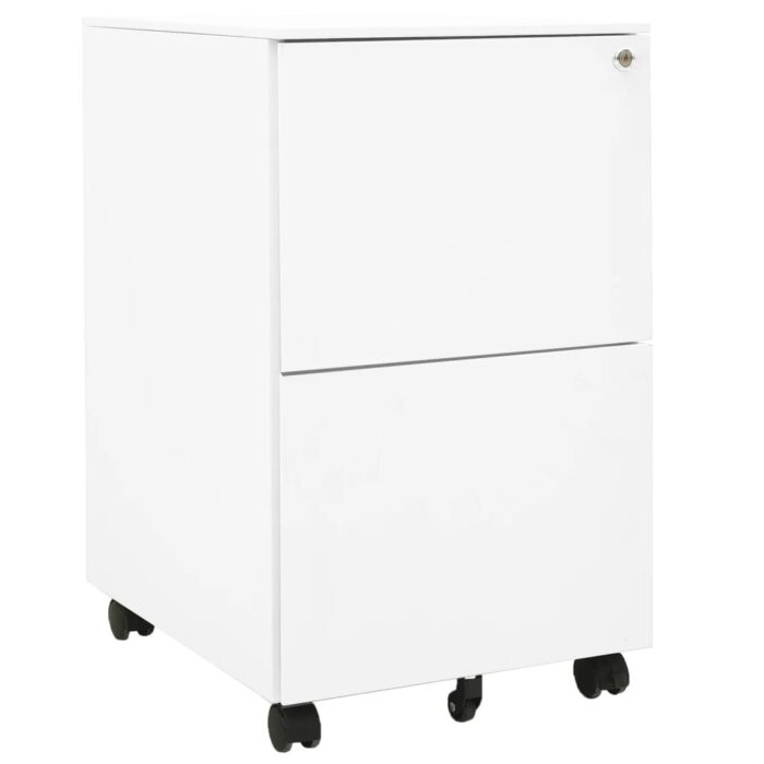 VXL8720286564059_a_en_hd_1.jpg Classeur mobile Blanc 39x45x67 cm Acier – Image 1
