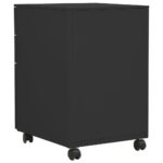 Classeur mobile Anthracite 39x45x60 cm Acier – Image 4