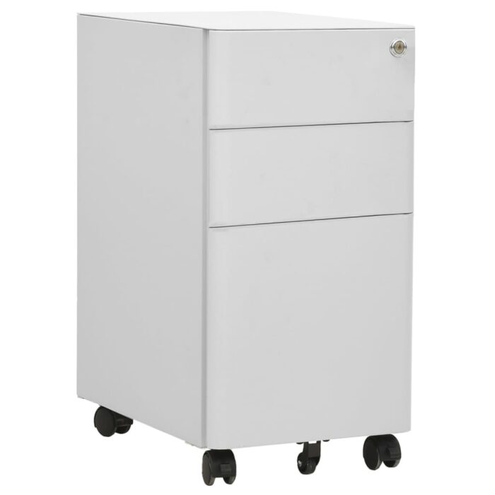 VXL8720286564141_a_en_hd_1.jpg Classeur mobile Gris clair 30x45x59 cm Acier – Image 1