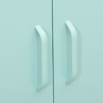 Armoire de rangement Vert menthe 80x35x101,5 cm Acier – Image 3