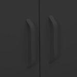 Armoire de rangement Anthracite 80x35x101,5 cm Acier – Image 3