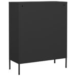Armoire de rangement Anthracite 80x35x101,5 cm Acier – Image 6