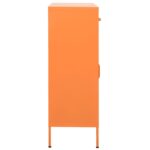 Armoire de rangement Orange 80x35x101,5 cm Acier – Image 5