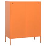 Armoire de rangement Orange 80x35x101,5 cm Acier – Image 6