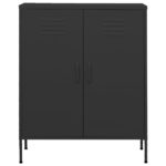 Armoire de rangement Anthracite 80x35x101,5 cm Acier – Image 4