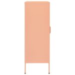 Armoire de rangement Rose 80x35x101,5 cm Acier – Image 4