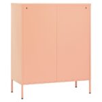 Armoire de rangement Rose 80x35x101,5 cm Acier – Image 5