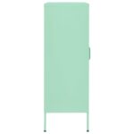 Armoire de rangement Vert menthe 80x35x101,5 cm Acier – Image 4