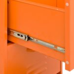 Armoire de rangement Orange 42,5x35x101,5 cm Acier – Image 7