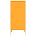 Armoire de rangement Jaune moutarde 42,5x35x101,5 cm Acier – Image 2