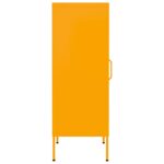 Armoire de rangement Jaune moutarde 42,5x35x101,5 cm Acier – Image 3