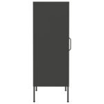 Armoire de rangement Anthracite 42,5x35x101,5 cm Acier – Image 2