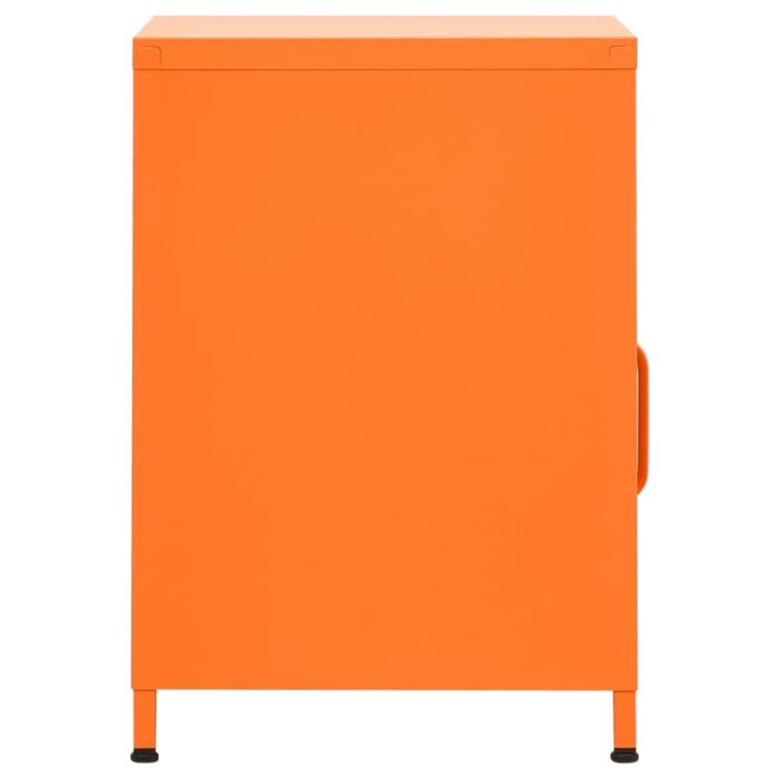 Table de chevet Orange 35x35x51 cm Acier – Image 2