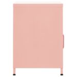 Table de chevet Rose 35x35x51 cm Acier – Image 2