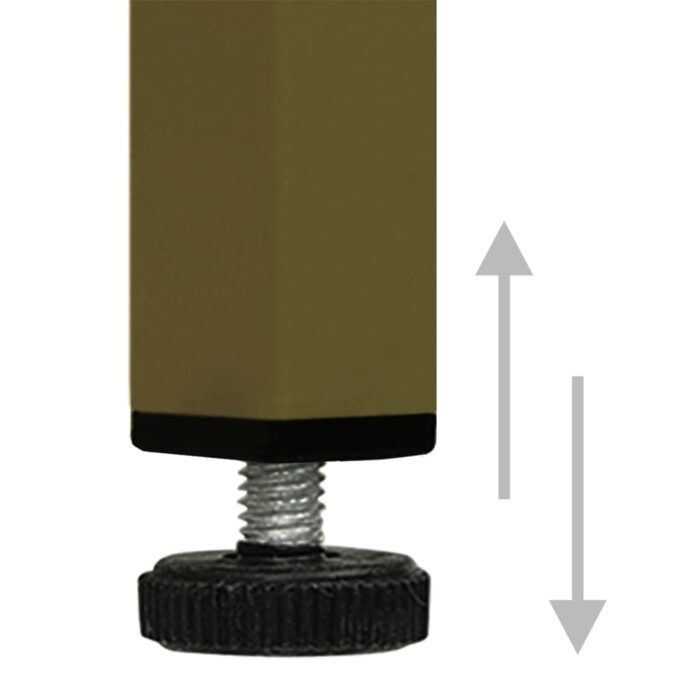 Garde-robe Vert olive 90x50x180 cm Acier – Image 7