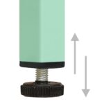 Garde-robe Vert menthe 90x50x180 cm Acier – Image 7