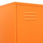 Armoire à casiers Orange 35x46x180 cm Acier – Image 5