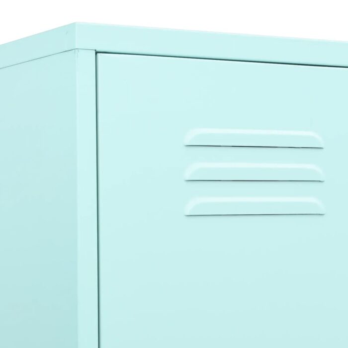 Armoire à casiers Vert menthe 35x46x180 cm Acier – Image 5