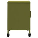 Armoire de rangement Vert olive 60x35x56 cm Acier – Image 3
