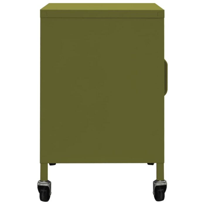 VXL8720286565735_g_en_hd_3.jpg Armoire de rangement Vert olive 60x35x56 cm Acier – Image 3