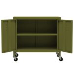 Armoire de rangement Vert olive 60x35x56 cm Acier – Image 5