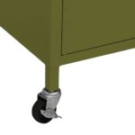 Armoire de rangement Vert olive 60x35x56 cm Acier – Image 6