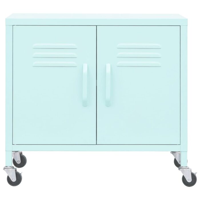 Armoire de rangement Menthe 60x35x56 cm Acier – Image 2