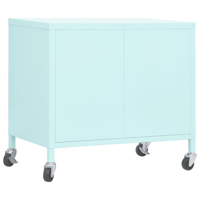 Armoire de rangement Menthe 60x35x56 cm Acier – Image 4