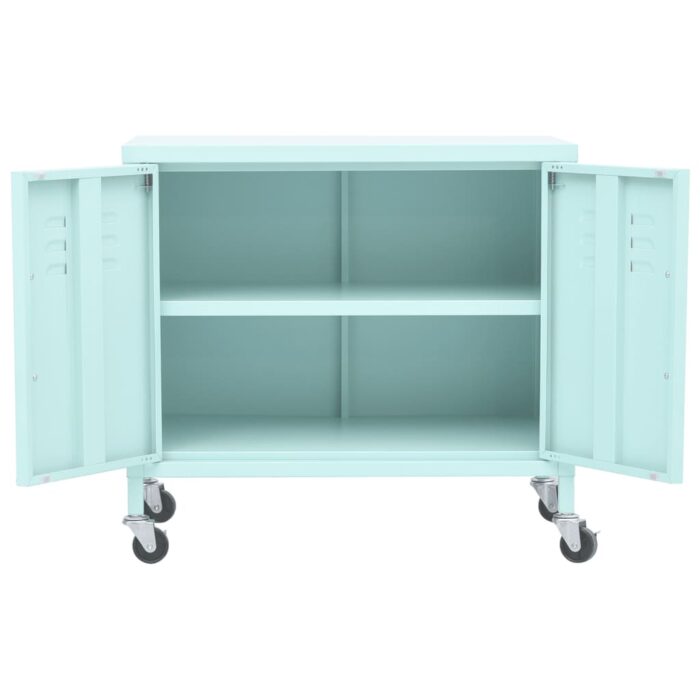 Armoire de rangement Menthe 60x35x56 cm Acier – Image 5