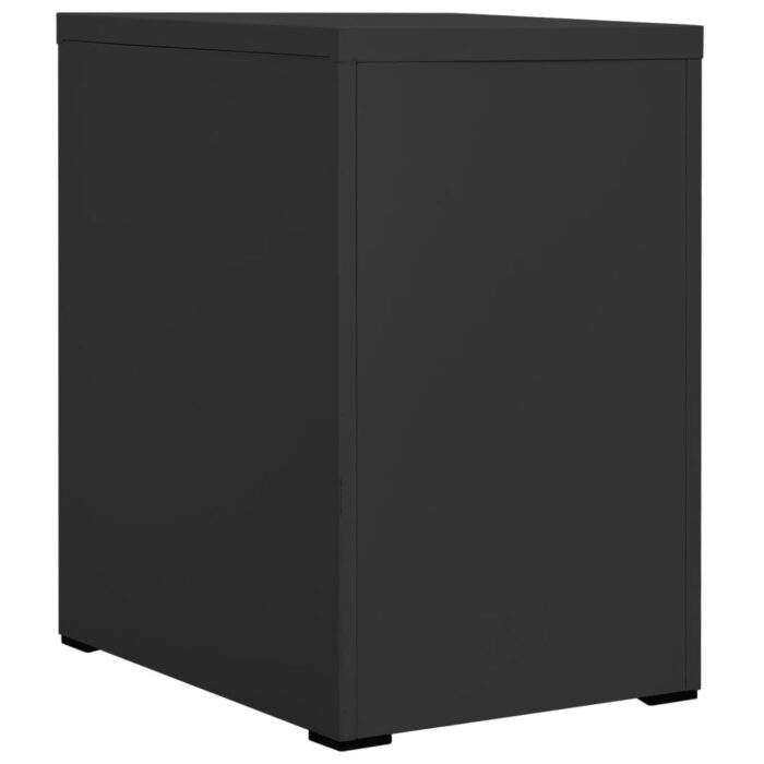 Classeur Anthracite 46x62x72,5 cm Acier – Image 2