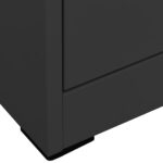 Classeur Anthracite 46x62x72,5 cm Acier – Image 4