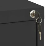 Classeur Anthracite 46x62x72,5 cm Acier – Image 5