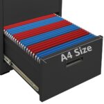Classeur Anthracite 46x62x72,5 cm Acier – Image 9
