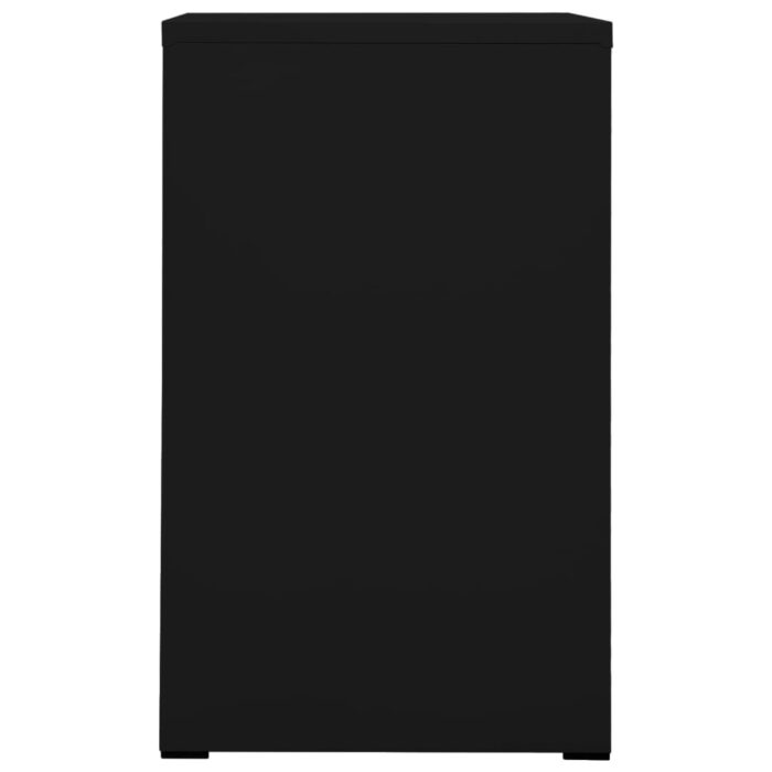 Classeur Noir 46x62x102,5 cm Acier – Image 5