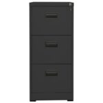 Classeur Anthracite 46x62x102,5 cm Acier – Image 3