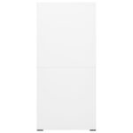Classeur Blanc 46x62x133 cm Acier – Image 2