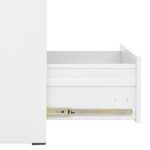 Classeur Blanc 46x62x133 cm Acier – Image 5