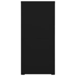 Classeur Noir 46x62x133 cm Acier – Image 4