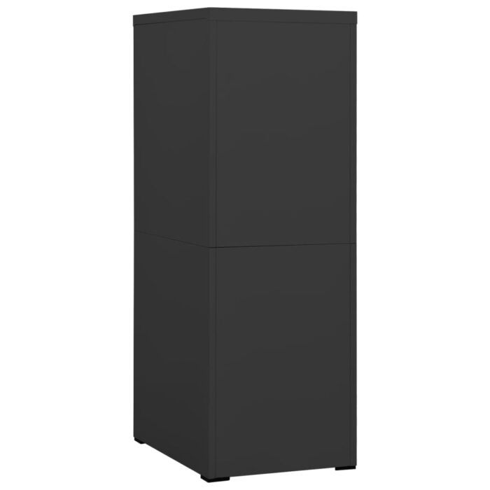 Classeur Anthracite 46x62x133 cm Acier – Image 3