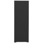 Classeur Anthracite 90x46x134 cm Acier – Image 3