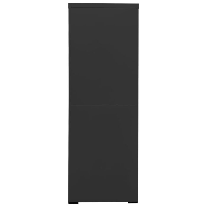 Classeur Anthracite 90x46x134 cm Acier – Image 3