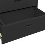 Classeur Anthracite 90x46x134 cm Acier – Image 8