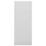 Armoire de bureau Gris clair 90x40x102 cm Acier – Image 3