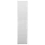 Armoire de bureau Gris clair 90x40x180 cm Acier – Image 4