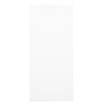 Armoire à portes coulissantes Blanc 90x40x90 cm Acier – Image 4