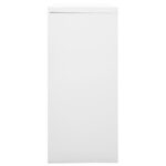 Armoire à portes coulissantes Gris 90x40x90 cm Acier – Image 4